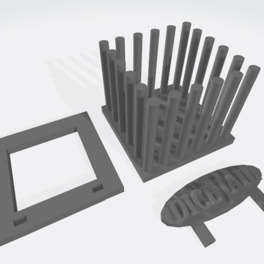 Download STL file Dice Jail • Design to 3D print ・ Cults